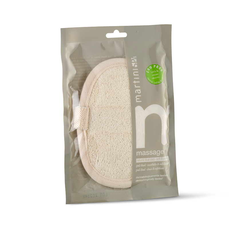MARTINI Pad esfogliante loofah e puro cotone