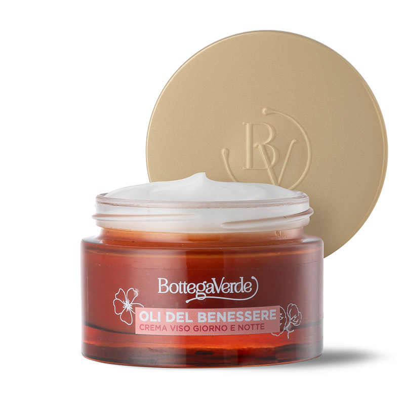 Oli del benessere - Soft, Gentle Day and Night Face Cream - with 5 Exceptional Oils (50 ml) - Normal to dry skin - nourishing