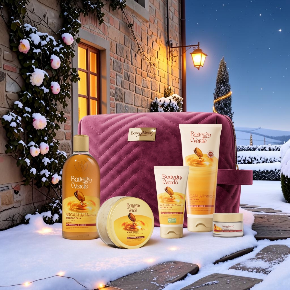 Argan maxi make-up bag