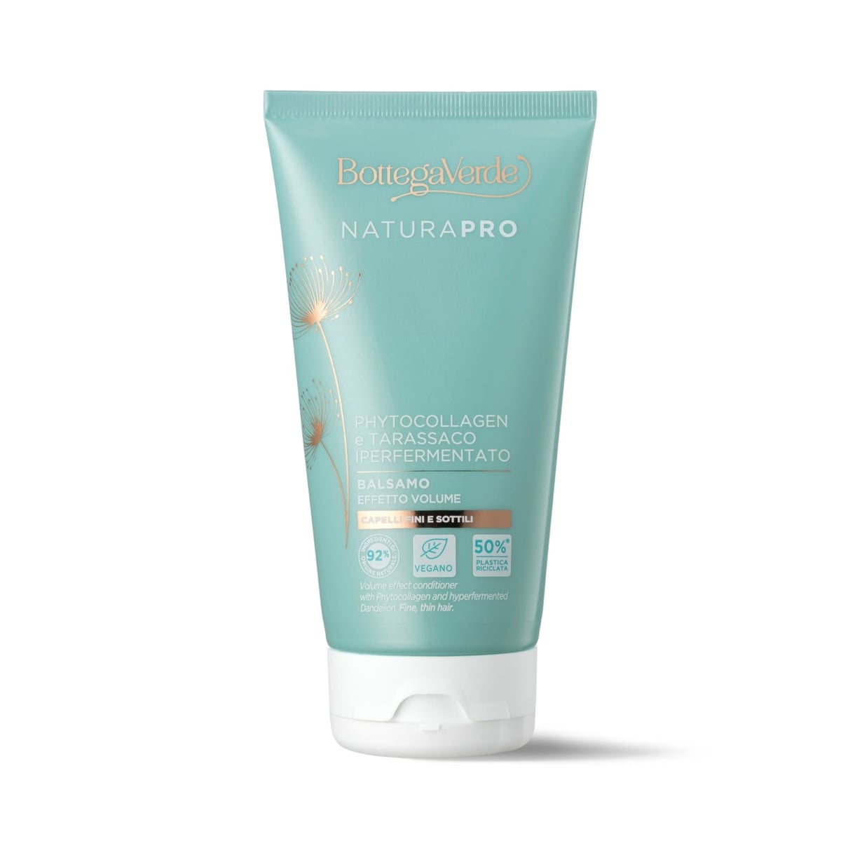 Phytocollagen and hyperfermented Dandelion - Conditioner - volume effect (150 ml) - fine, thin hair