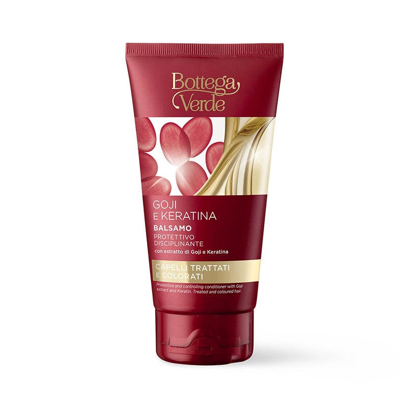 Conditioner - protective and controlling - with Goji berry extract and Keratin (150 ml) - treated and coloured hair