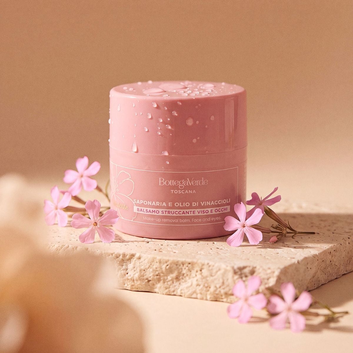 SAPONARIA AND GRAPE-SEED OIL - Make-up removal balm - face and eyes - melting (45 ml)