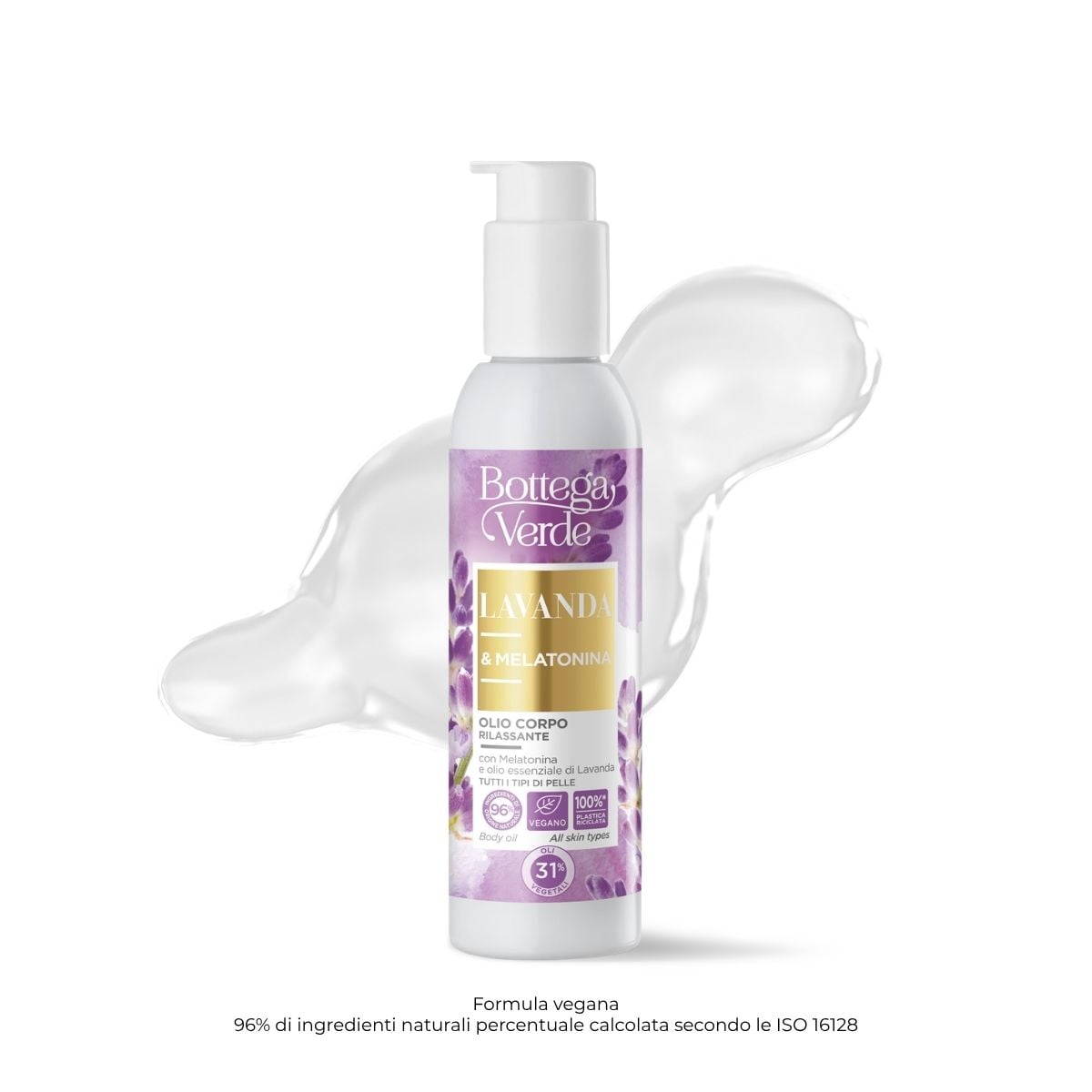 Body oil - with Melatonin and Lavender essential oil (150 ml) - for all skin types