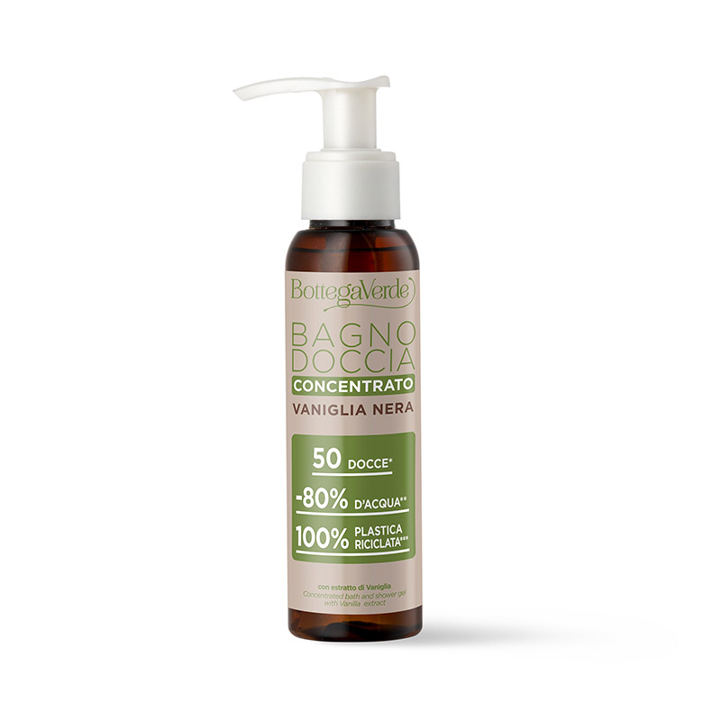 Vaniglia nera - Concentrated bath and shower gel - with Vanilla extract (95 ml)