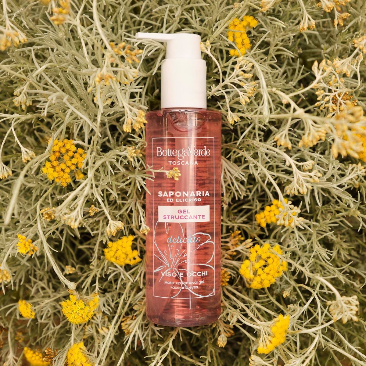 SAPONARIA AND HELICHRYSUM - Make-up removal gel - face and eyes - delicate (200 ml)