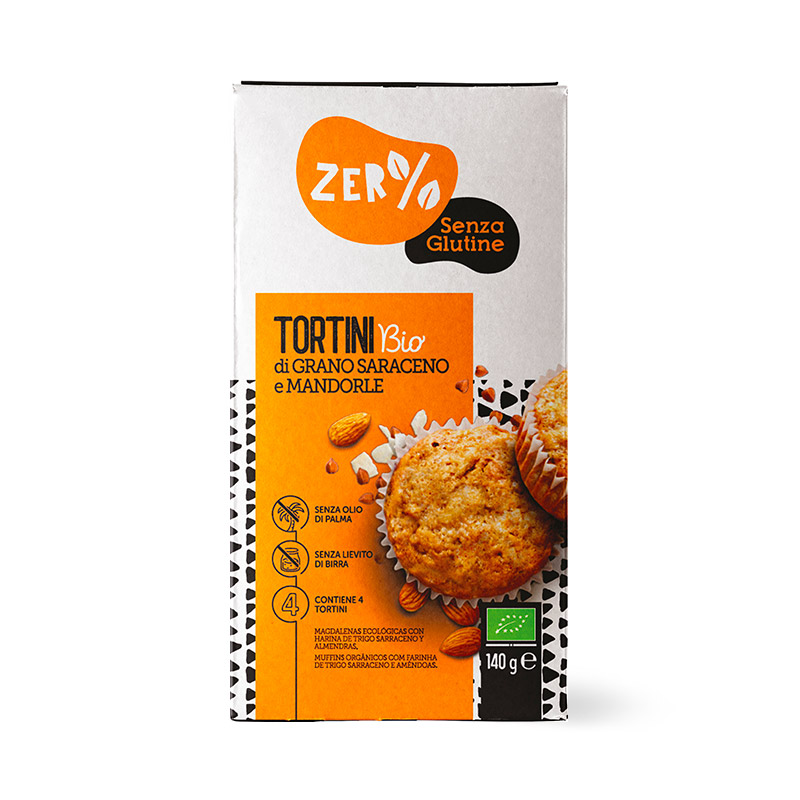 FIOR DI LOTO ZER% GLUTINE Tortini di grano saraceno e mandorle