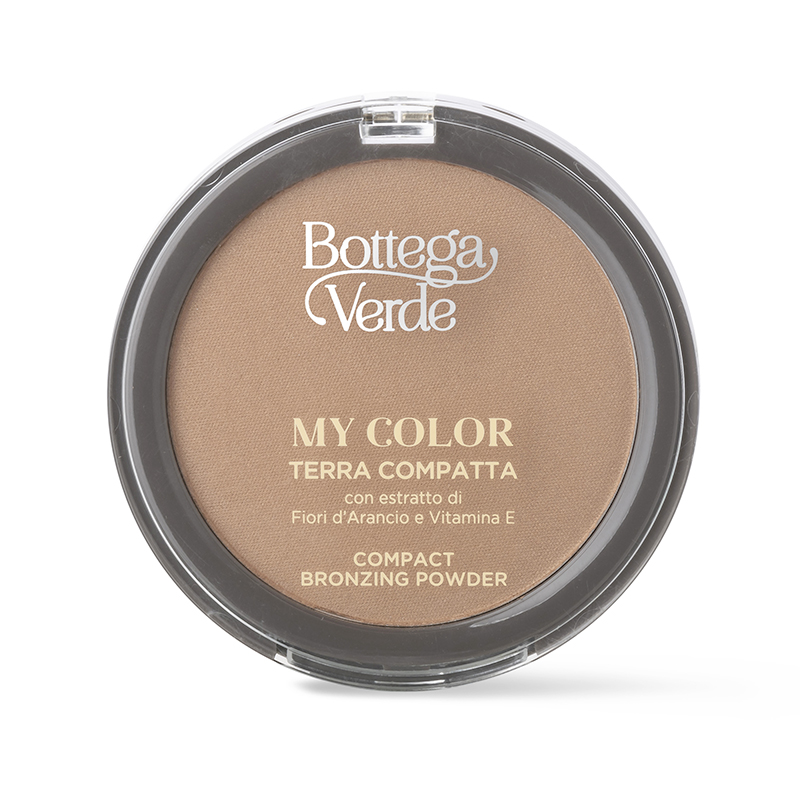 My Color - Compact bronzing powder - with Orange Blossom extract and Vitamin E - natural bronzing effect (8 g)