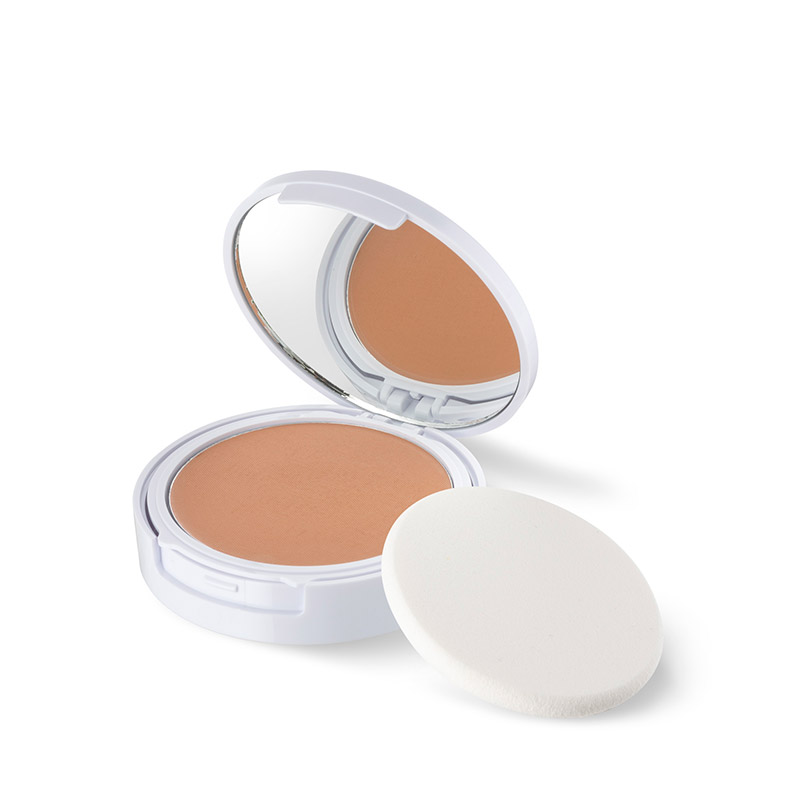 SOL Argan - Base de maquillaje compacta con aceite de Argán, SPF 25 (9 ml) - Natural