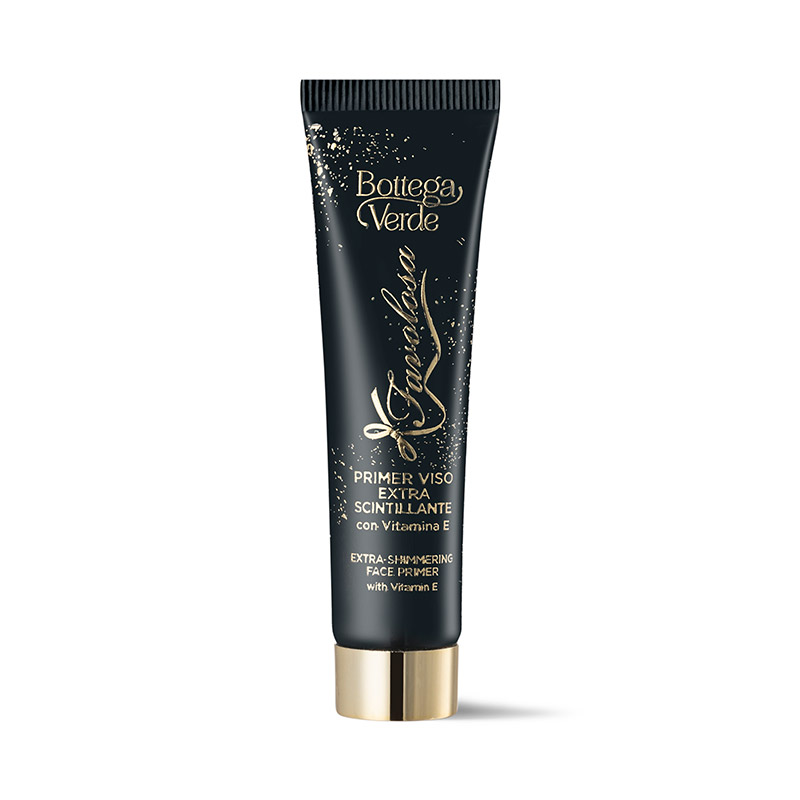 Extra-shimmering face primer with Vitamin E (25 ml)