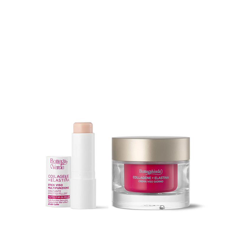 Image of Bottega Verde Offerta Collagene + Elastina - Crema viso giorno + Stick viso multifunzione013