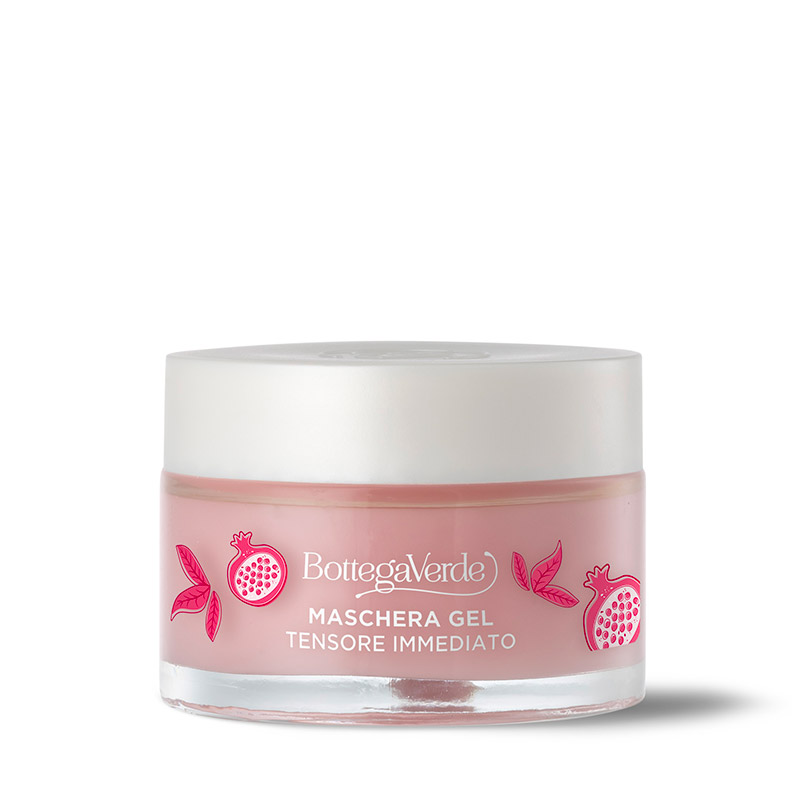 Gel mask - with Pomegranate water from the circular economy and red Tea (50 ml) - immediate tightening effect