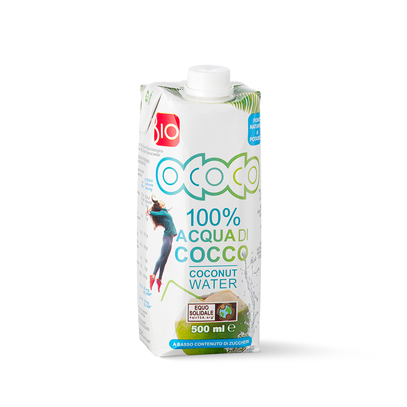 OCOCO 100% acqua di Cocco biologica OCOCO 100% acqua di Cocco biologica