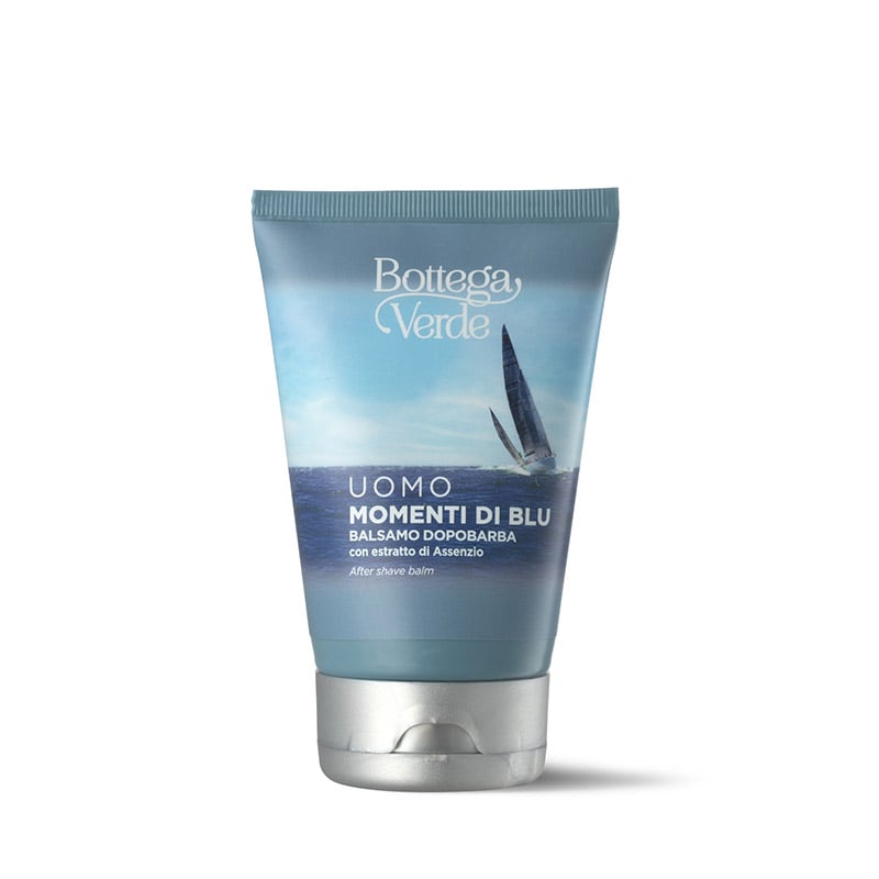 Momenti di Blu - Aftershave balm with Absinthe extract (75 ml)