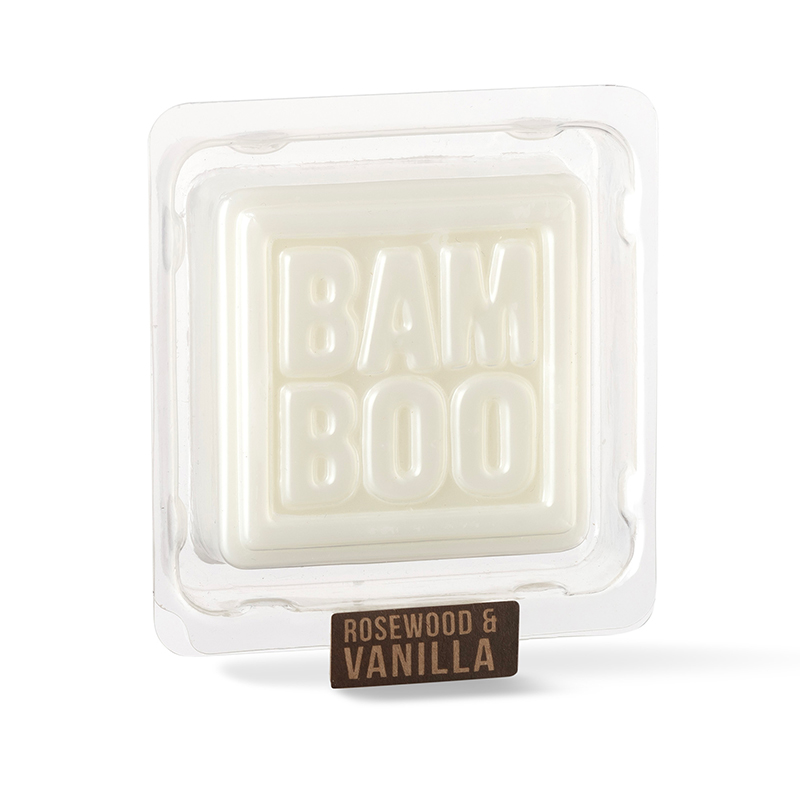 BAMBOO Rosewood & Vanilla Cialda in cera di soia