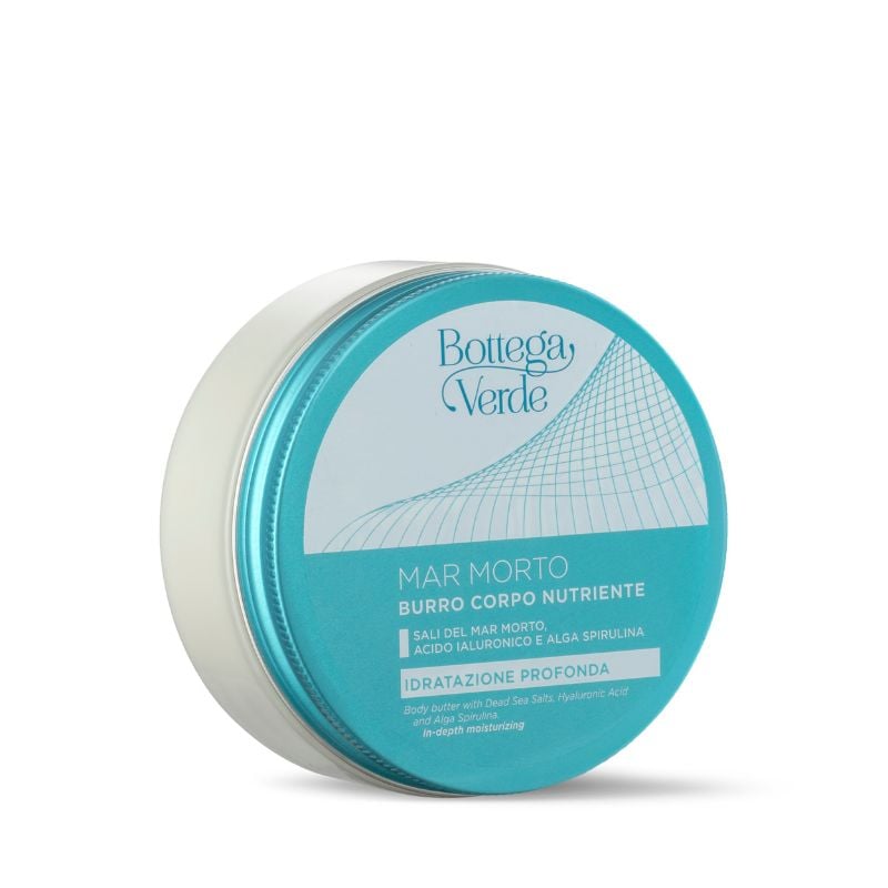 Body butter - Dead Sea Salts, Hyaluronic Acid, Alga Spirulina (150 ml) - in-depth moisturizing