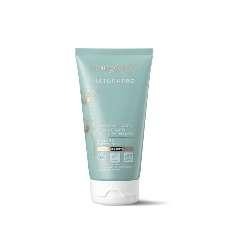 Phytocollagen and hyperfermented Dandelion - Conditioner - volume effect (150 ml) - fine, thin hair