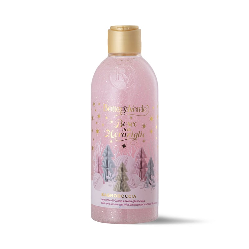 Bath and Shower Gel with Blackcurrant and Iced Rose notes (250 ml)