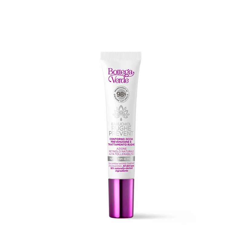 Contorno de ojos - Prevención y tratamiento de arrugas - acción Retinol natural - alta tolerabilidad (10 ml) contorno de ojos