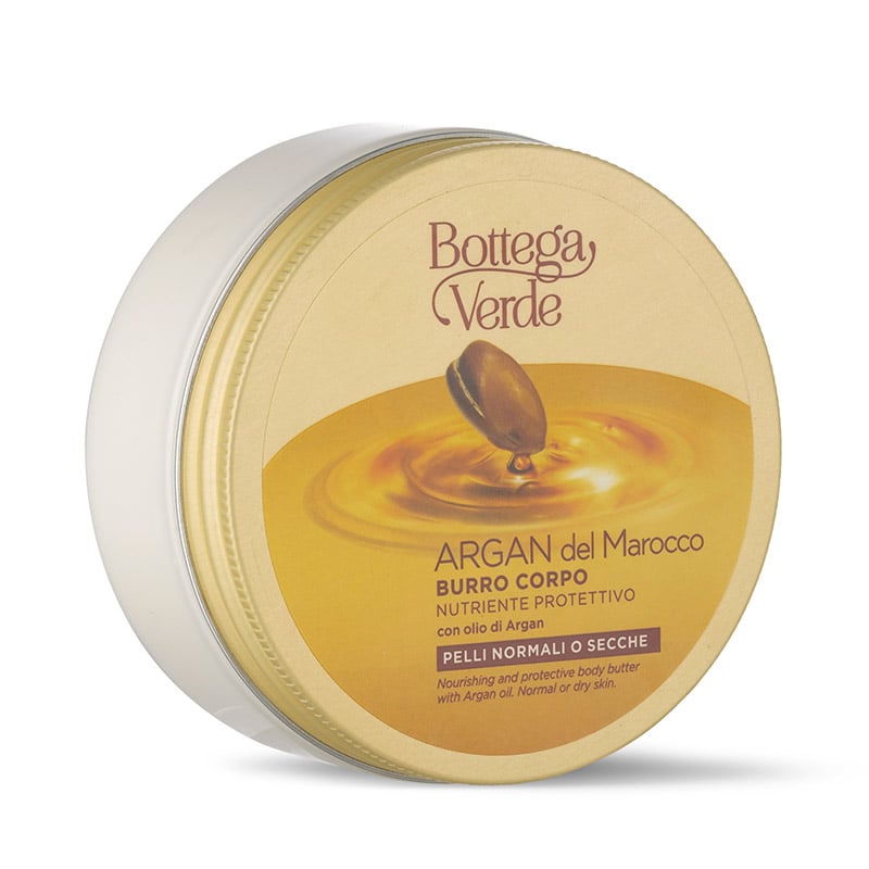 Image of Bottega Verde Argan del Marocco - Burro corpo - nutriente protettivo - con olio di Argan - pelli normali o secche