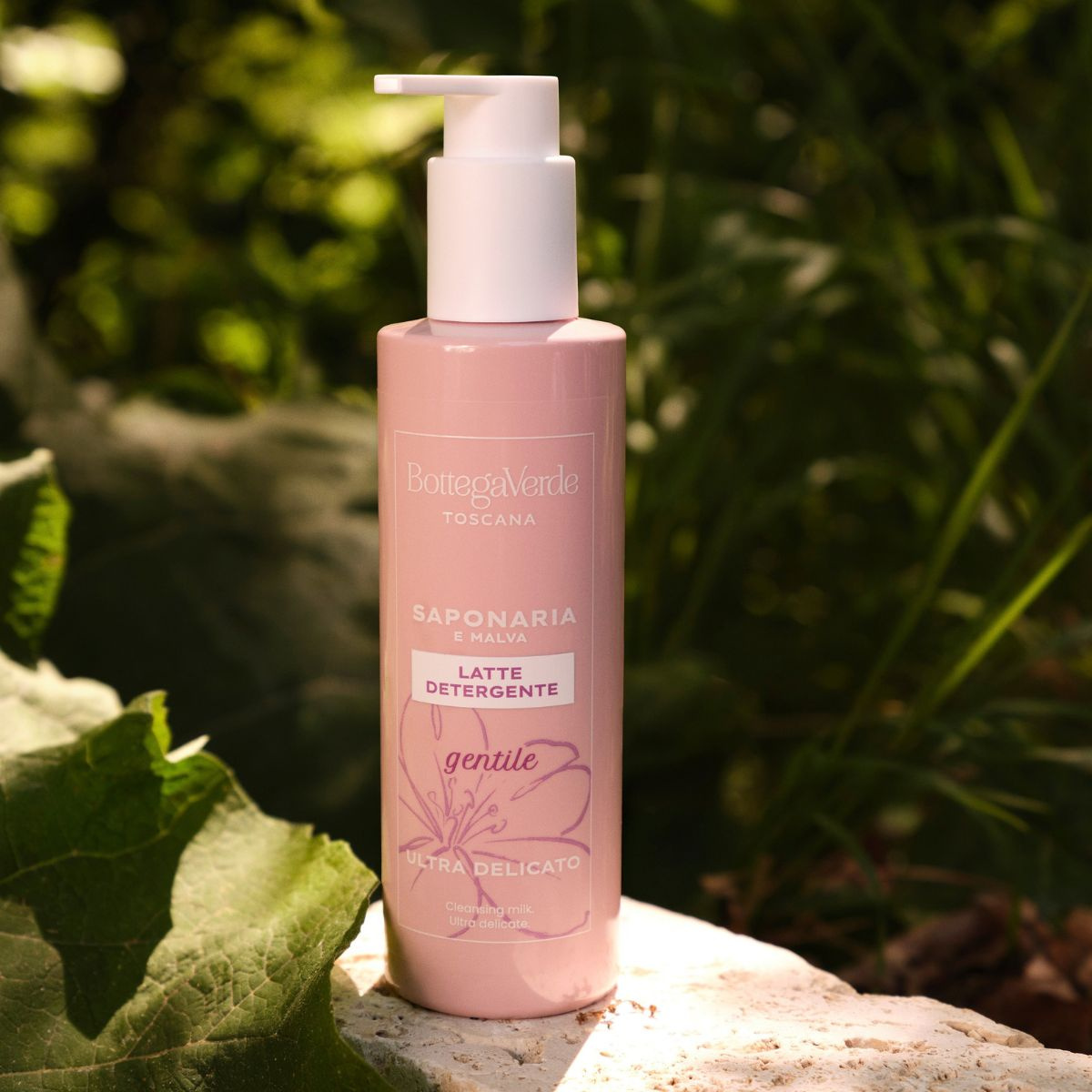 SAPONARIA and MALLOW - Cleansing milk - ultra delicate - gentle (200 ml)