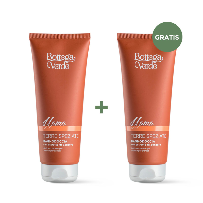 **1+1 GRATIS** Terre speziate - Bagnodoccia con estratto di Zenzero