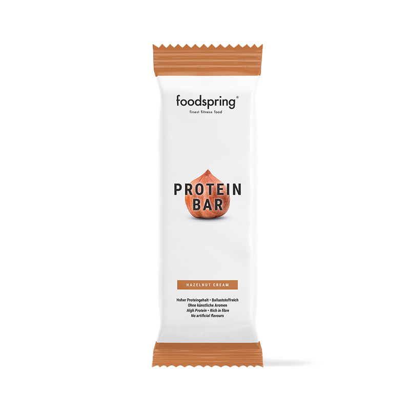FOODSPRING Protein Bar Crema di Nocciole