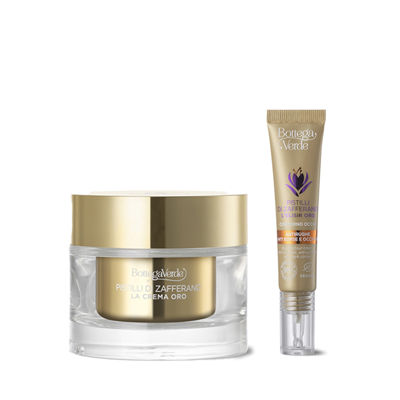Bottega Verde Offerta Zafferano - Crema viso + contorno occhi