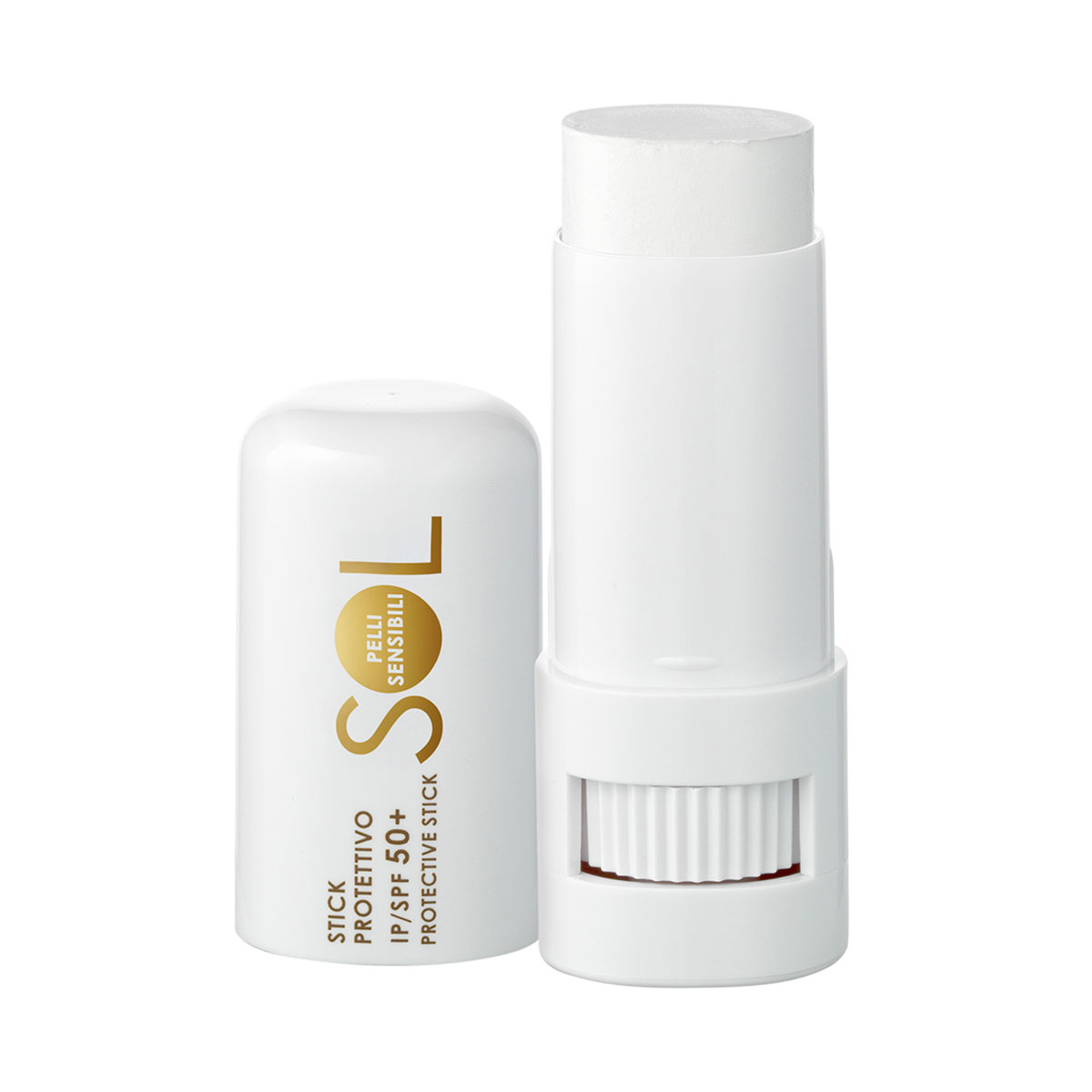 SOL pelli sensibili - Stick protettivo - effetto barriera - con olio di Jojoba - protezione molto alta SPF50+- water resistant