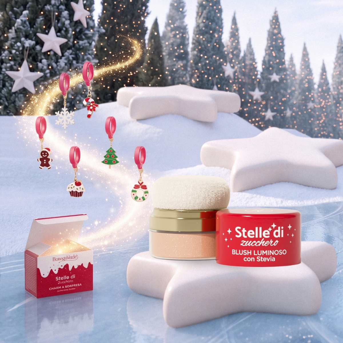 Stelle di Zucchero - Luminous blush with Stevia