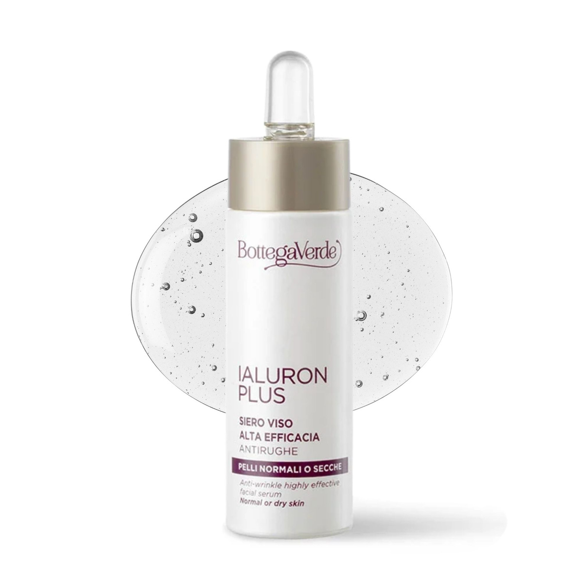 Ialuron Plus - Anti-wrinkle highly Effective Concentrated Hyaluronic Acid Facial Serum with a Filling Effect* (30 ml) - normal or dry skin