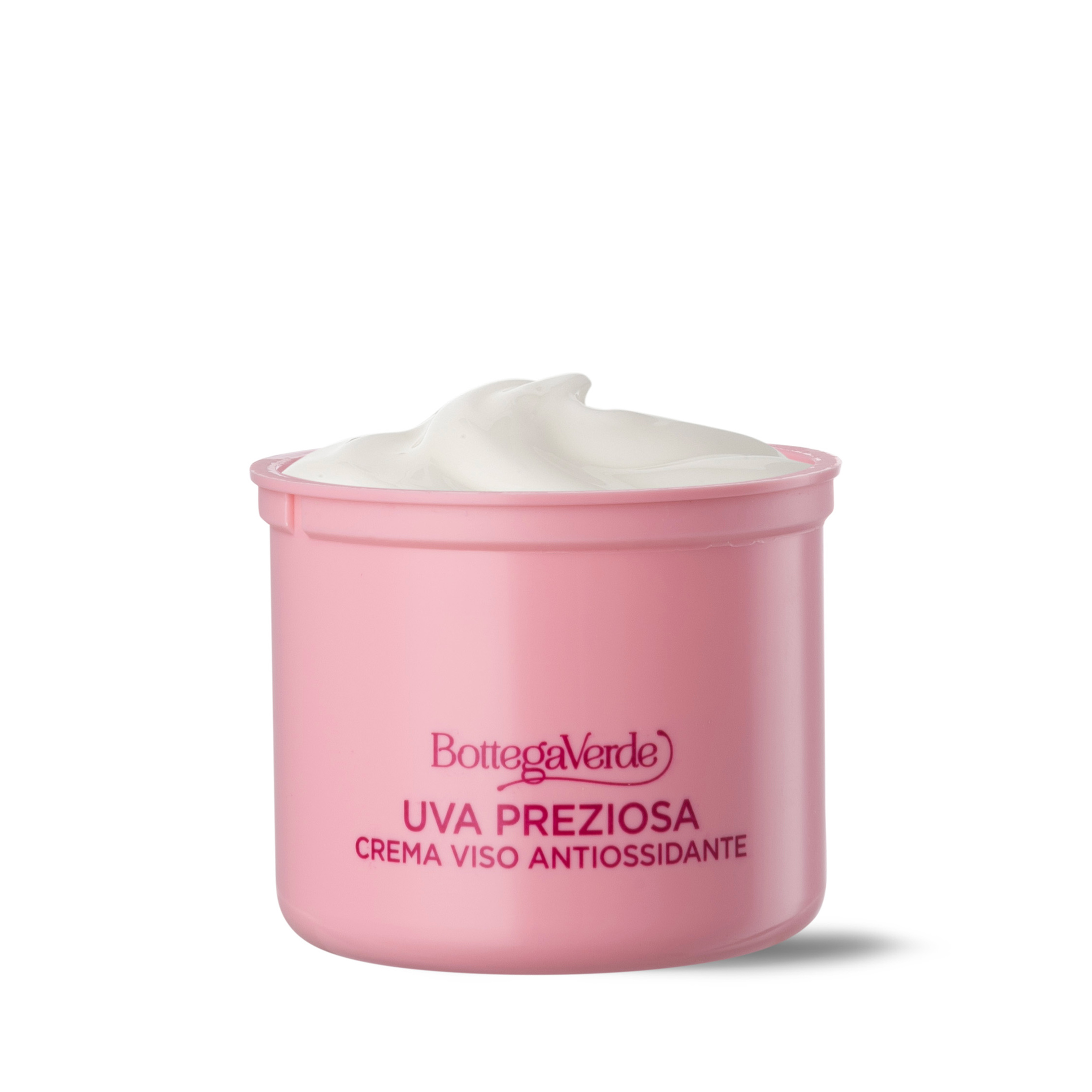 Uva Preziosa - Crema viso - ricarica - antiossidante idratante - con estratto iperfermentato di Uva rossa - pelli normali