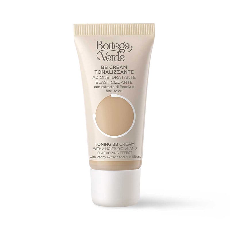 BB cream tonificante, con acción hidratante elastizante, con extracto de Peonía, SPF15 (30 ml)