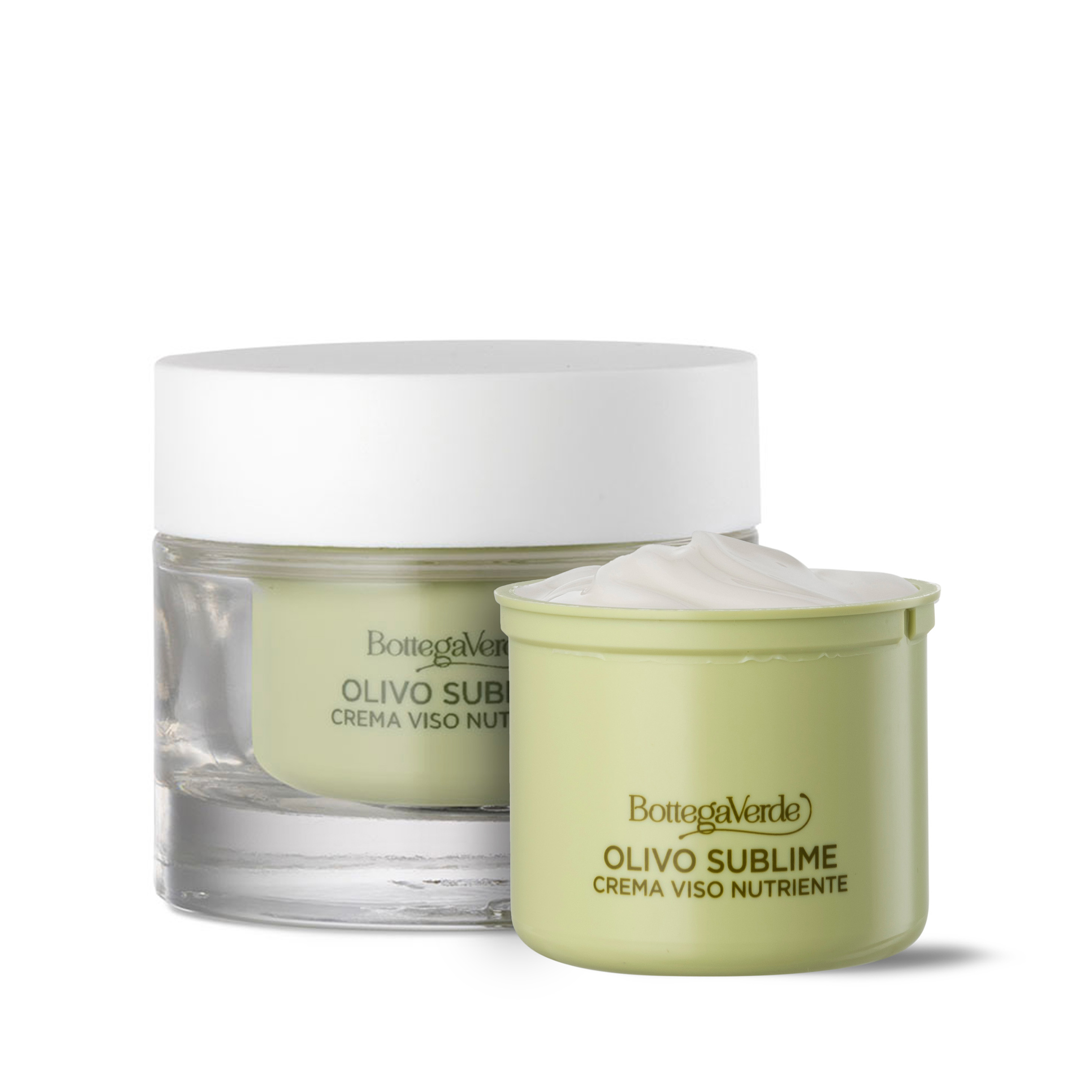Image of Bottega Verde Offerta Olivo Sublime - Crema viso nutriente emolliente + Crema viso - ricarica (50 ml)013