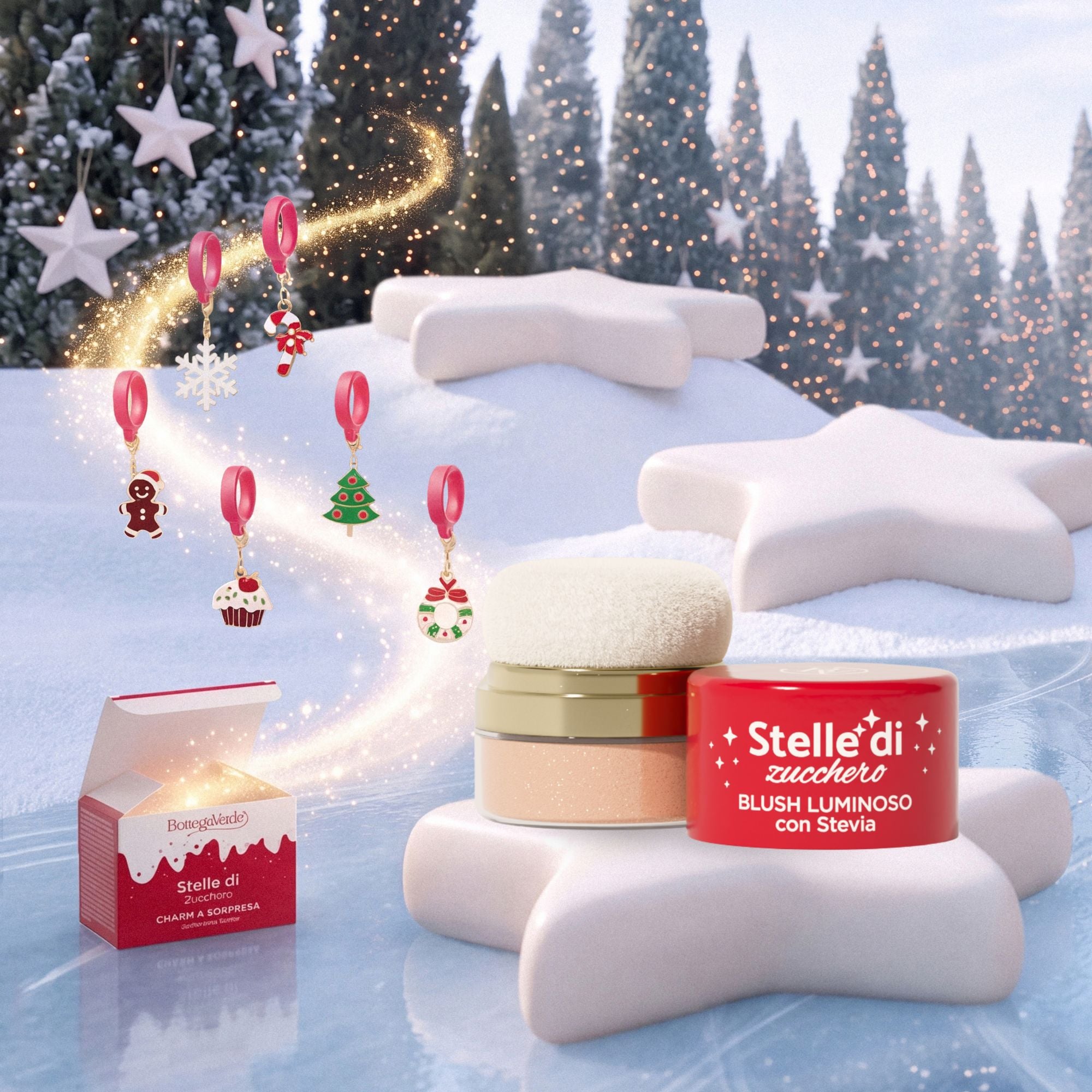 Stelle di Zucchero - Luminous blush with Stevia