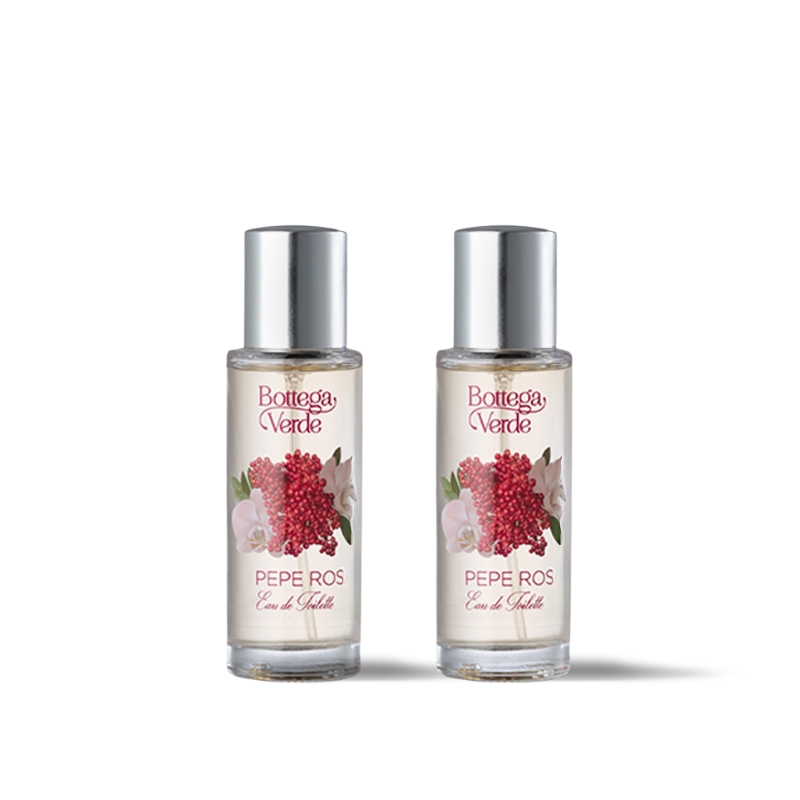 Bottega Verde Offerta 2 pezzi - Pepe rosa - Eau de toilette