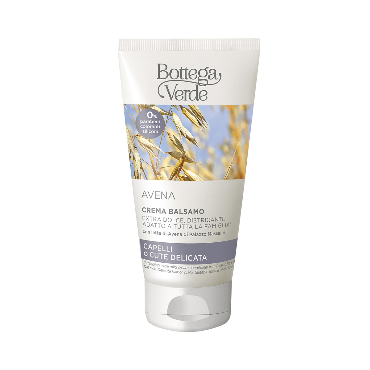 AVENA - Extra mild cream conditioner - detangling - with Palazzo Massaini Oat milk - delicate hair or scalp - suitable for the whole family* (150 ml)