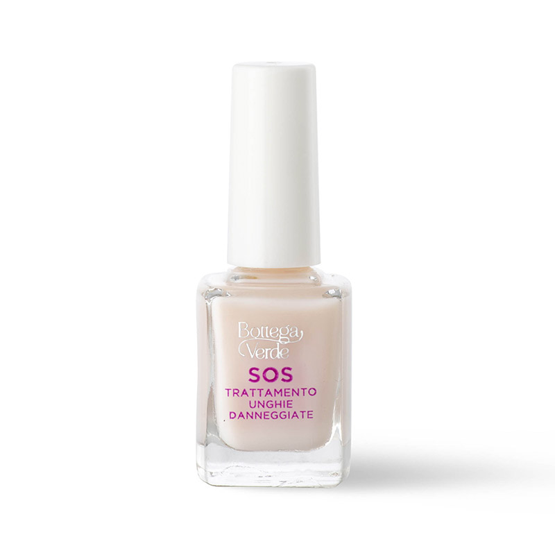 SOS damaged nail treatment - with Hyaluronic Acid and Plant Collagen (10  ml) | Bottega Verde