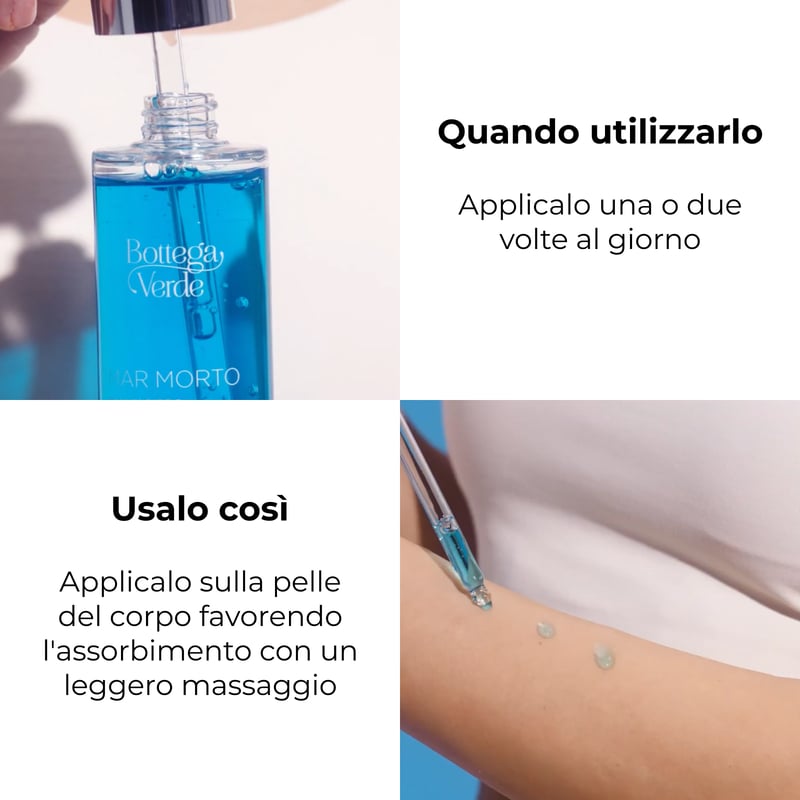 MAR MORTO - Serum with toning salts - 10% Dead Sea Salts, Centella Asiatica and Brown Algae (100 ml) - skin reshaping