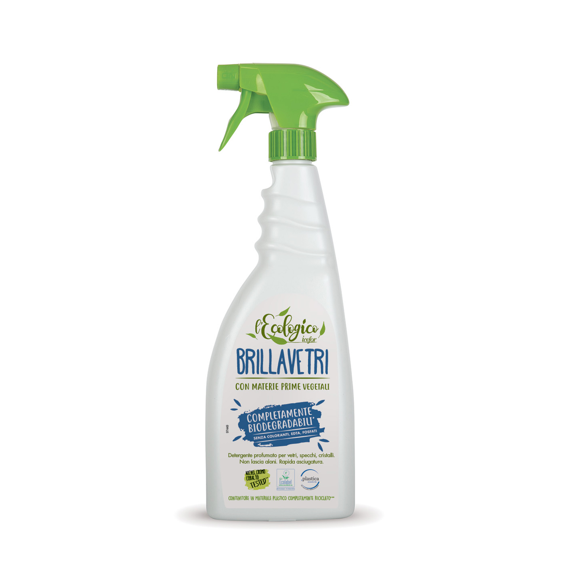 L'ECOLOGICO - Brillavetri con materie prime vegetali biodegradabili