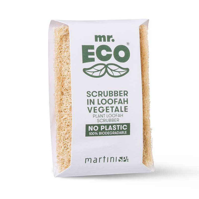 MR. ECO Scrubber in Loofah vegetale MR. ECO Scrubber in Loofah vegetale
