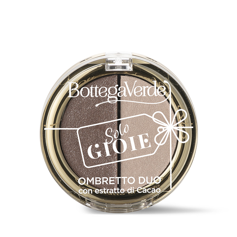 Solo Gioie - Duo eyeshadow with Cocoa extract