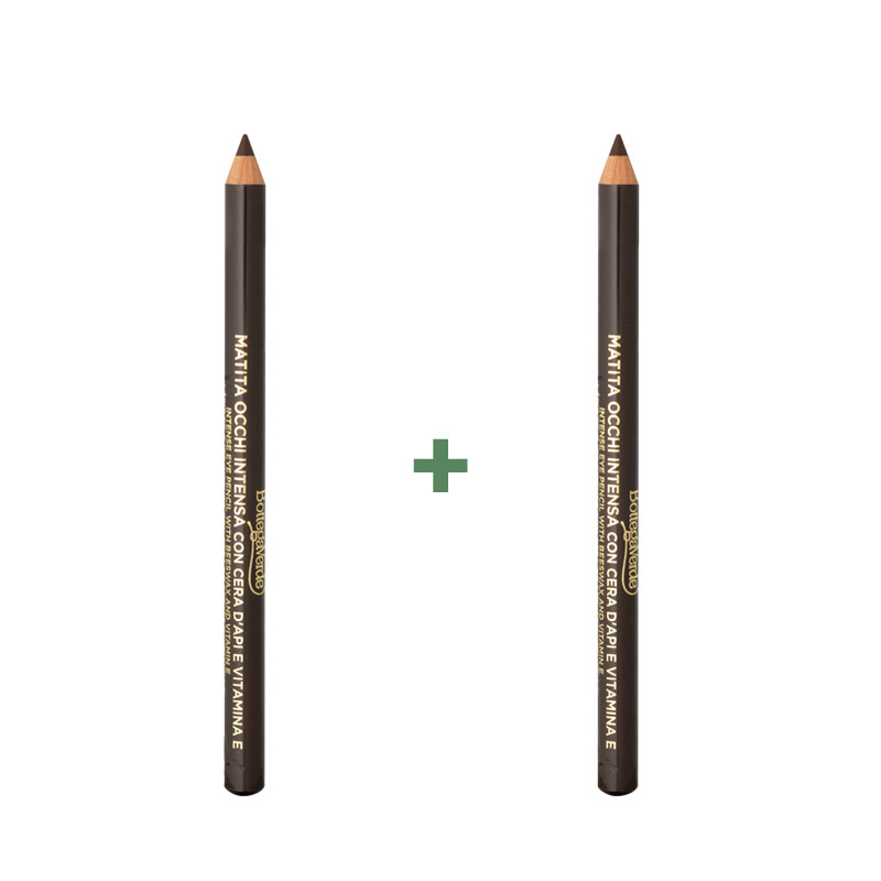 **1+1 FREE** Intense eye pencil with beeswax and vitamin E - Chocolate