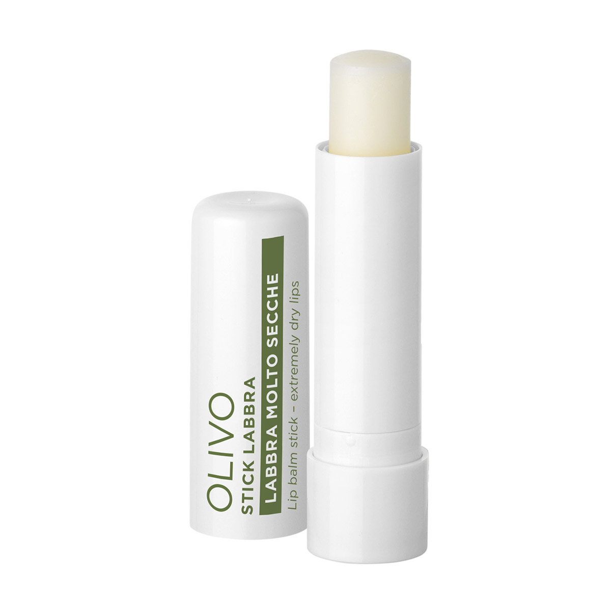OLIVO - Stick labbra,  nutriente protettivo, con olio d'Oliva di Tenuta Massaini - labbra molto secche