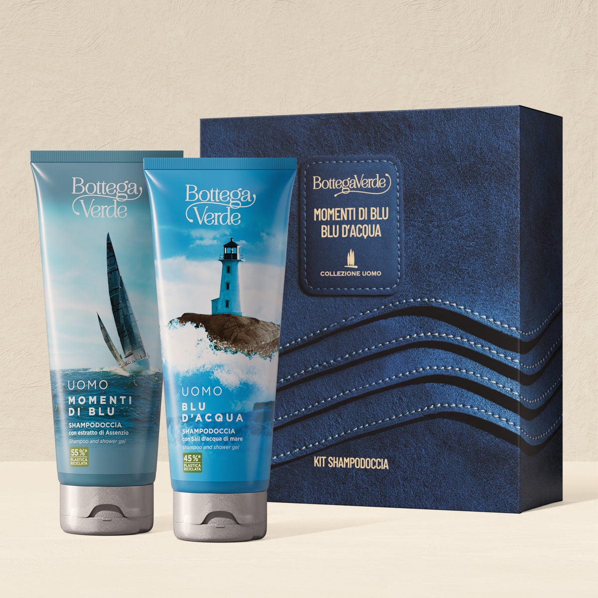 Blu d'Acqua + Momenti di Blu set