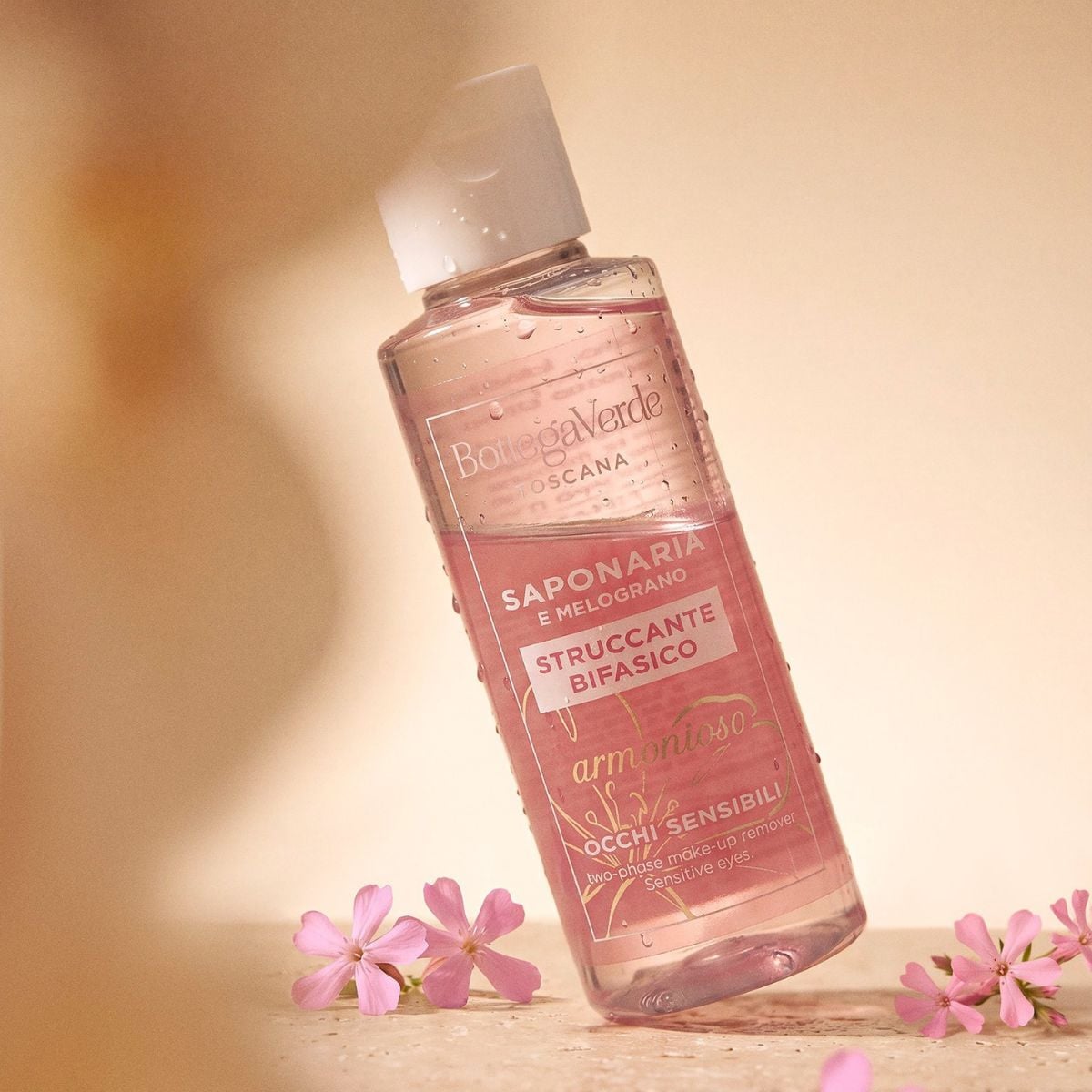 SAPONARIA AND POMEGRANATE - Two-phase make-up remover - sensitive eyes - balanced (100 ml)