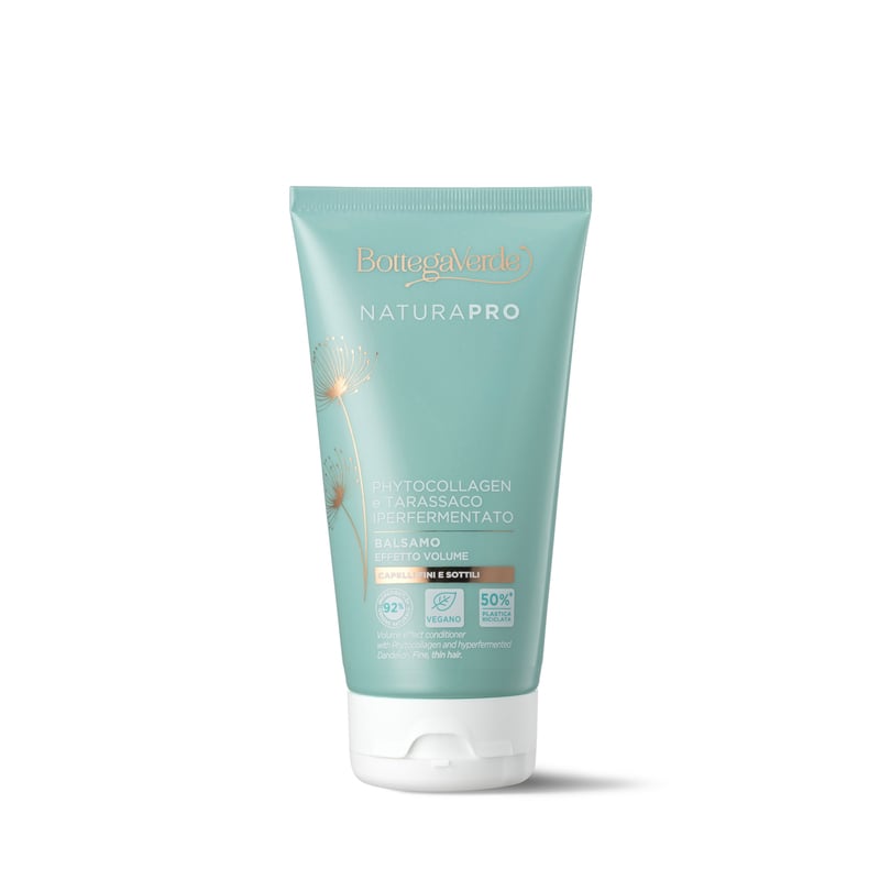 Phytocollagen and hyperfermented Dandelion - Conditioner - volume effect (150 ml) - fine, thin hair