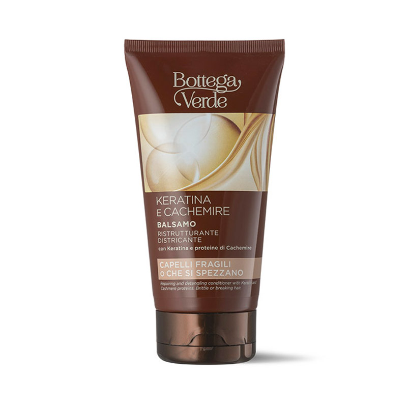 Keratina e Cachemire Balsamo ristrutturante districante con