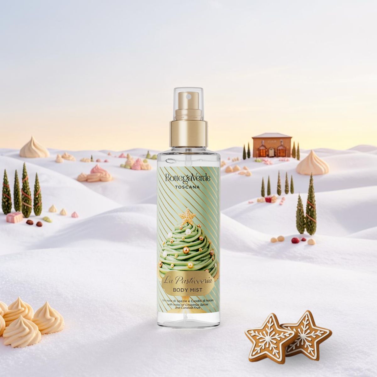 La Pasticceria - Body mist - with notes of Christmas Spices and Candied Fruit (150 ml)