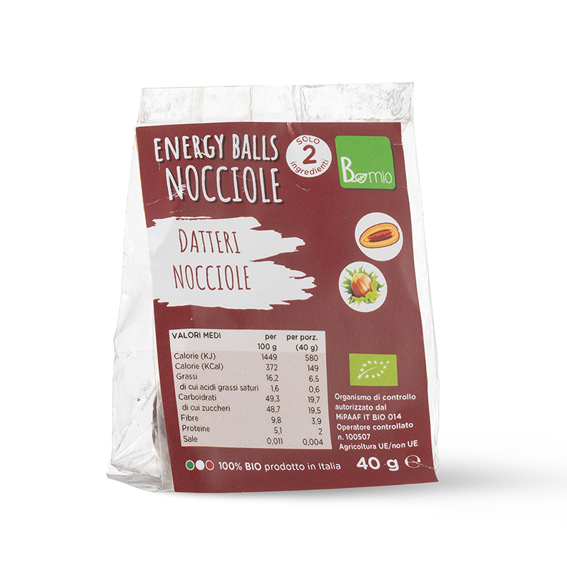 EATRIGHT - Energy balls nocciole