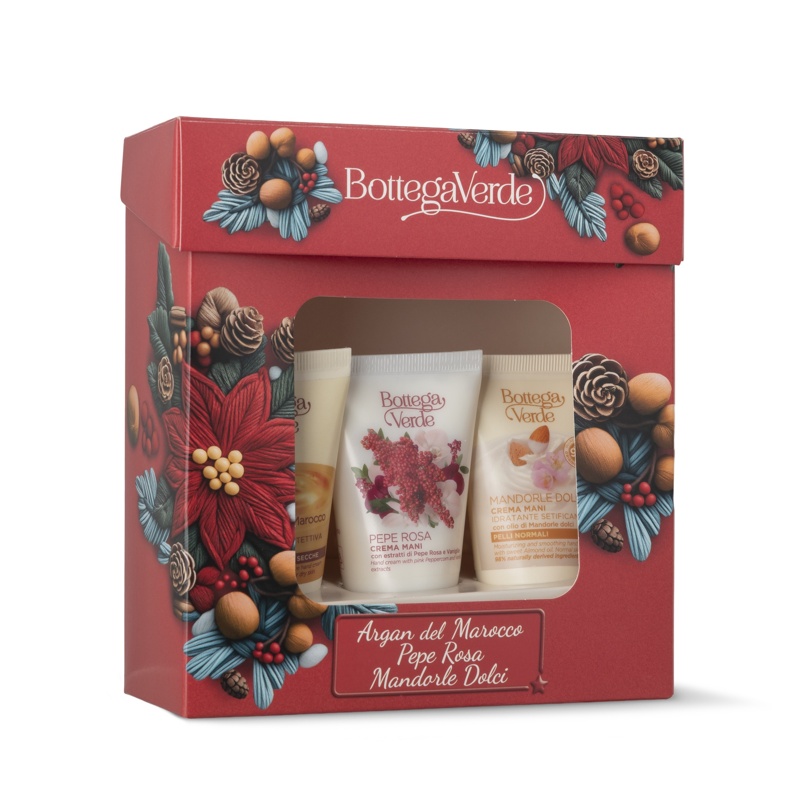 Argan/Pepe/Mandorle Hand Care Kit
